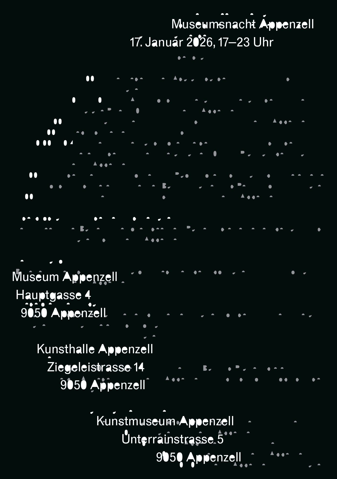 Museumsnacht Appenzell 2026