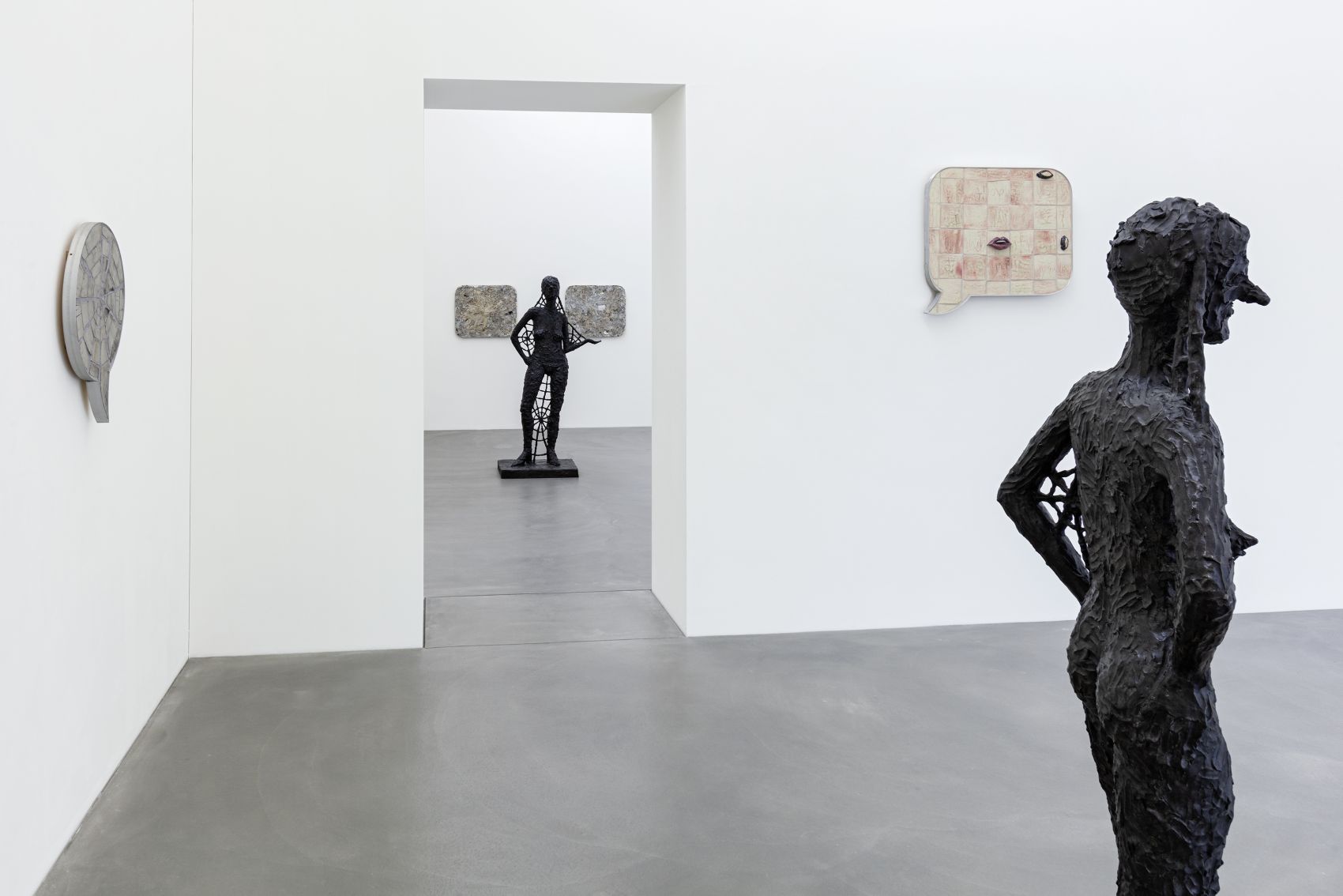 Ausstellungsansicht, Liz Craft. Between you and me, 29.10.2023 - 25.2.2024, Kunstmuseum Appenzell, Foto: Stefan Rohner