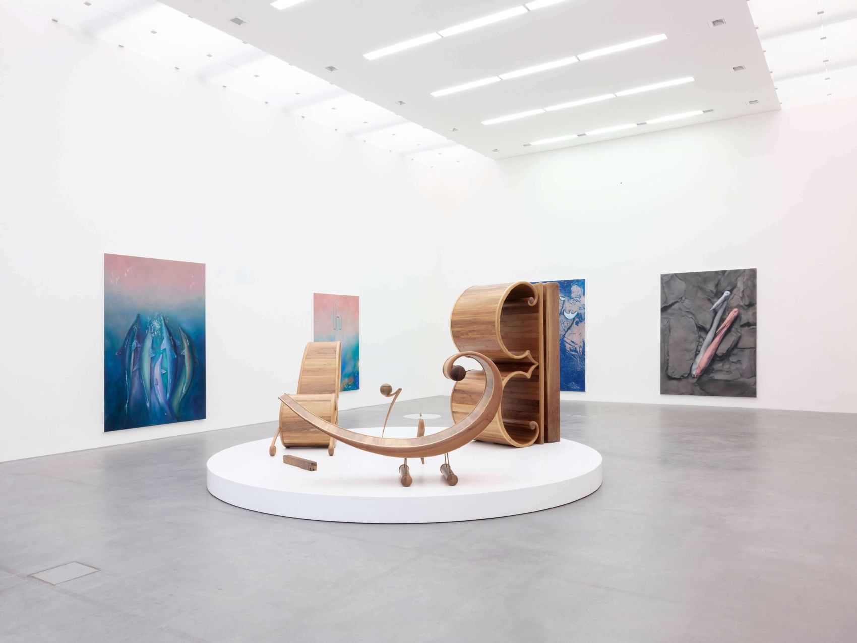 Ausstellungsansicht, Francisco Sierra. Corniche, Kunsthalle Appenzell, 19.3. – 11.6.2023, Foto: Sebastien Verdon