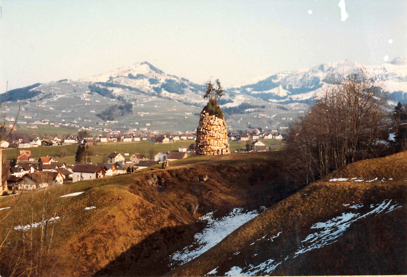 Riedfunken, 1983, Foto Funkenverein Ried Appenzell Riedfunken, 1983, Foto Funkenverein Ried Appenzell