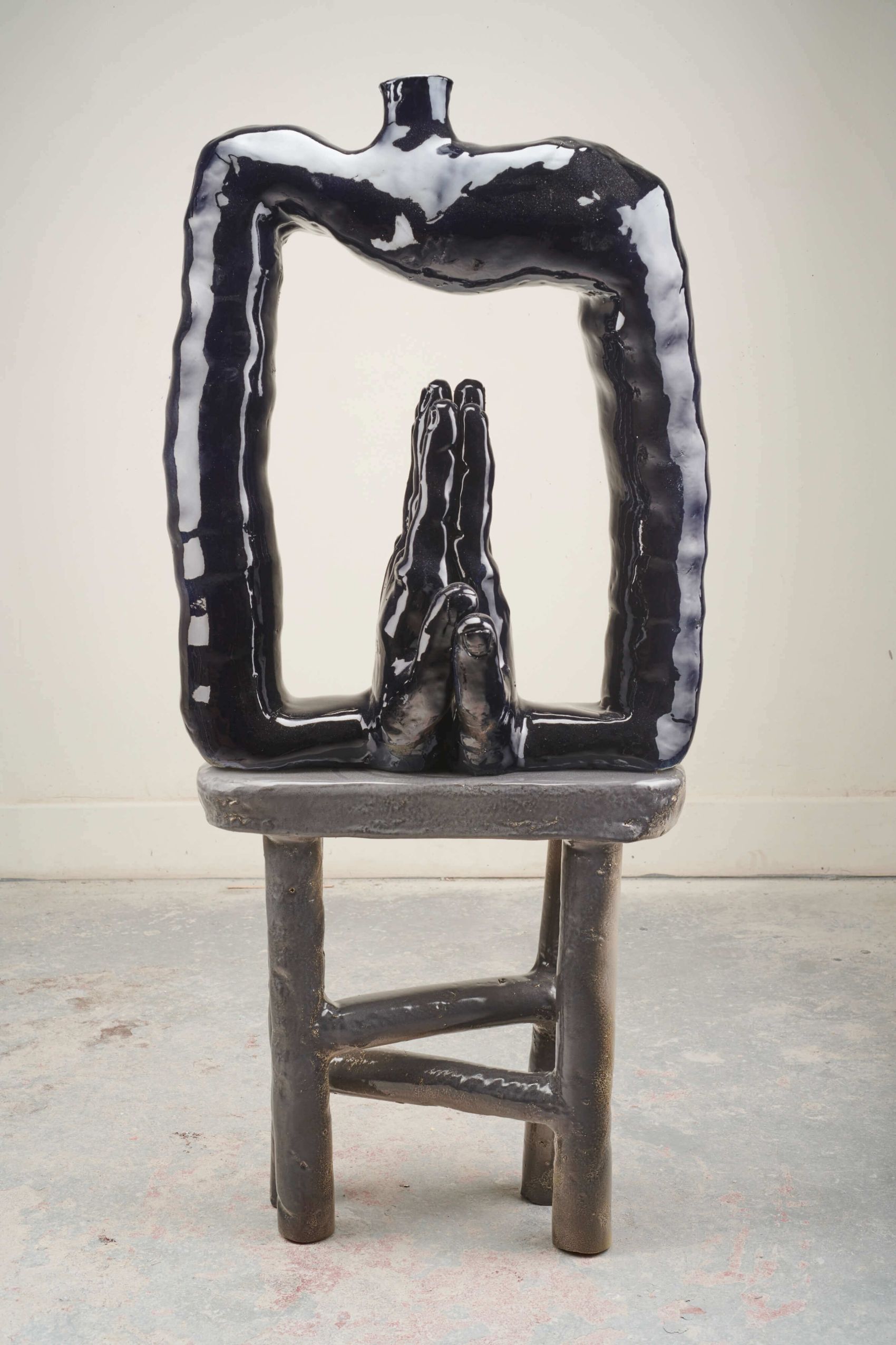 Woody De Othello, A Hope for a Prayer, 2020, private collection, © Woody De Othello, courtesy of the artist and Jessica Silverman, and Karma, photo: John Wilson White
Woody De Othello, A Hope for a Prayer, 2020, private collection, © Woody De Othello, courtesy of the artist and Jessica Silverman, and Karma, photo: John Wilson White