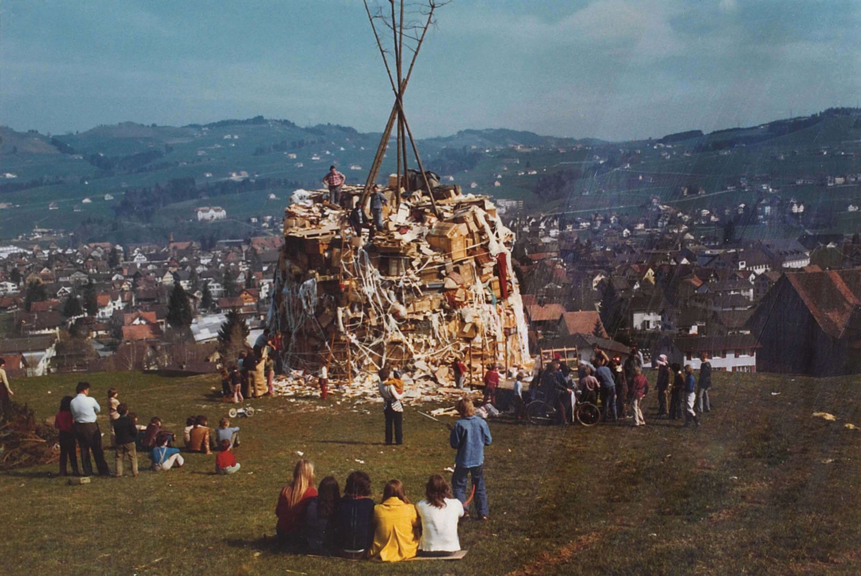 Funken 1978, Foto Funkenverein Ried Appenzell Funken 1978, Foto Funkenverein Ried Appenzell