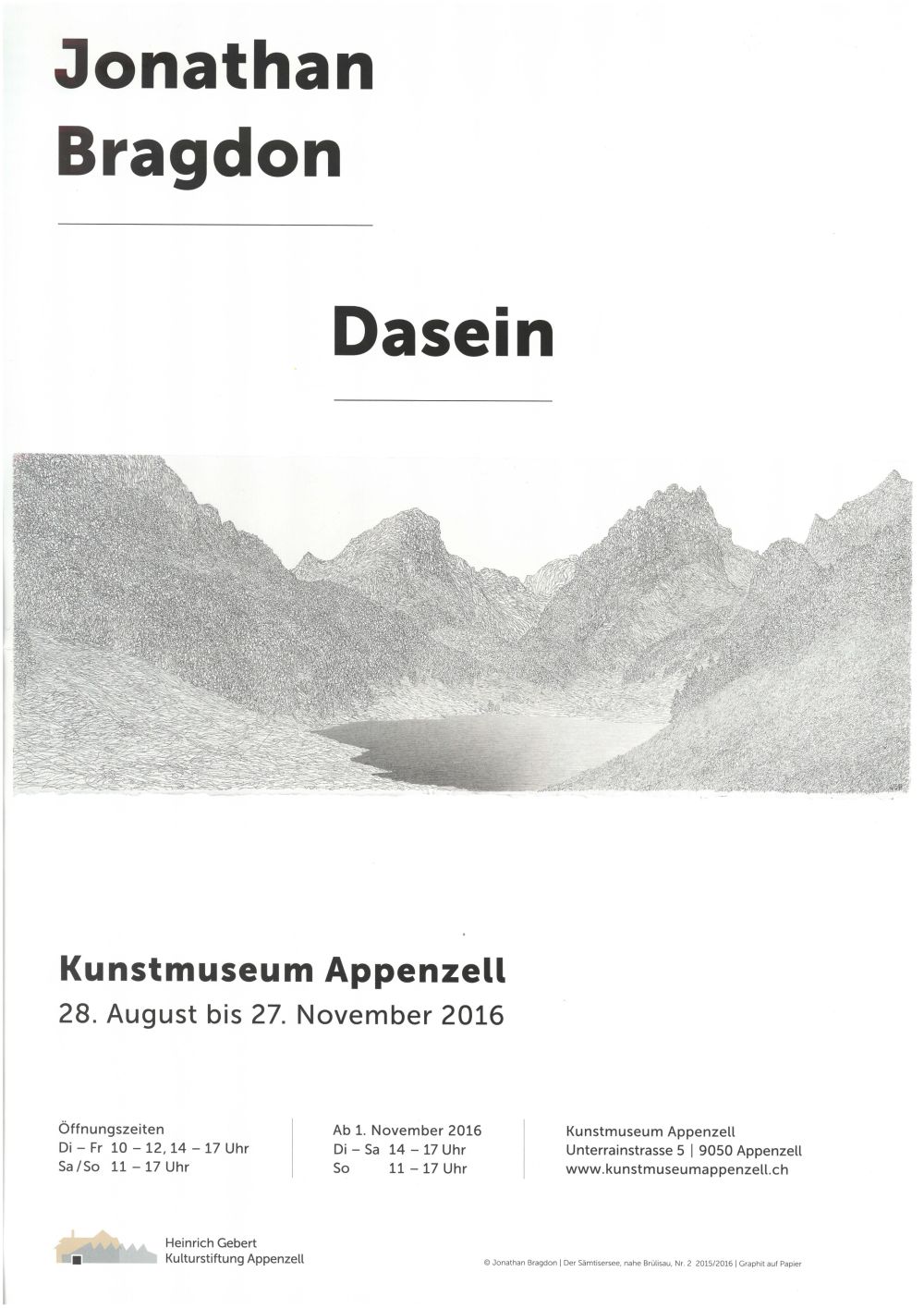 Poster «DASEIN»
