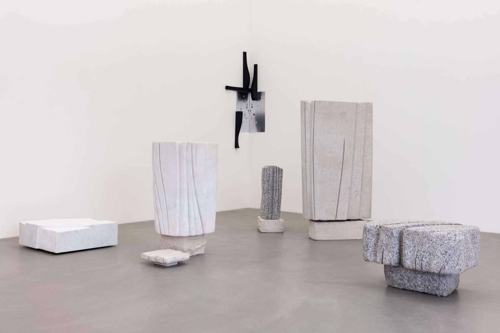 Ausstellungsansicht, Daiga Grantina. Notes on Kim Lim, Kunstmuseum Appenzell, CH, 20.10.2024 – 4.5.2025, Foto: Toan Vu-Huu, ©2024, ProLitteris, Zürich