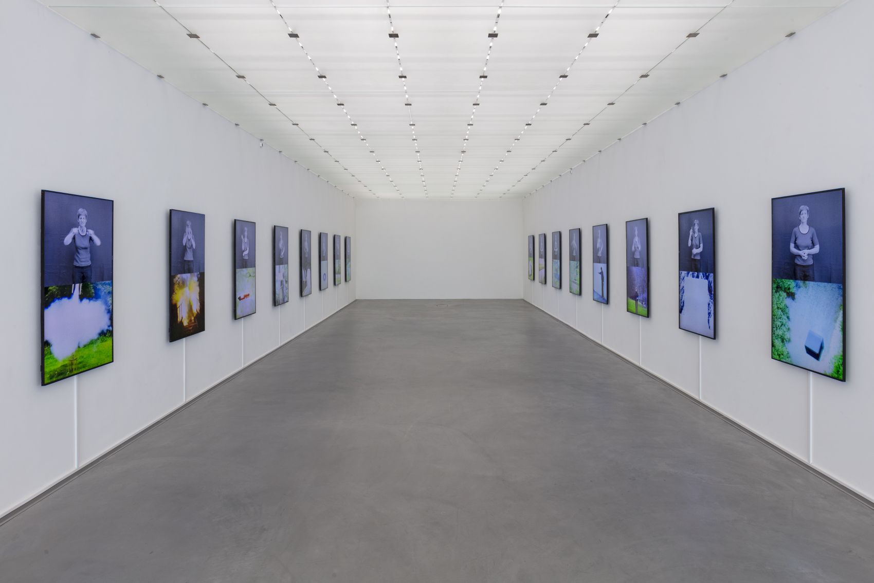 Ausstellungsansicht, Roman Signer. Filme, Kunsthalle Appenzell, CH, 25.5. – 14.9.2025, Foto: Stefan Rohner