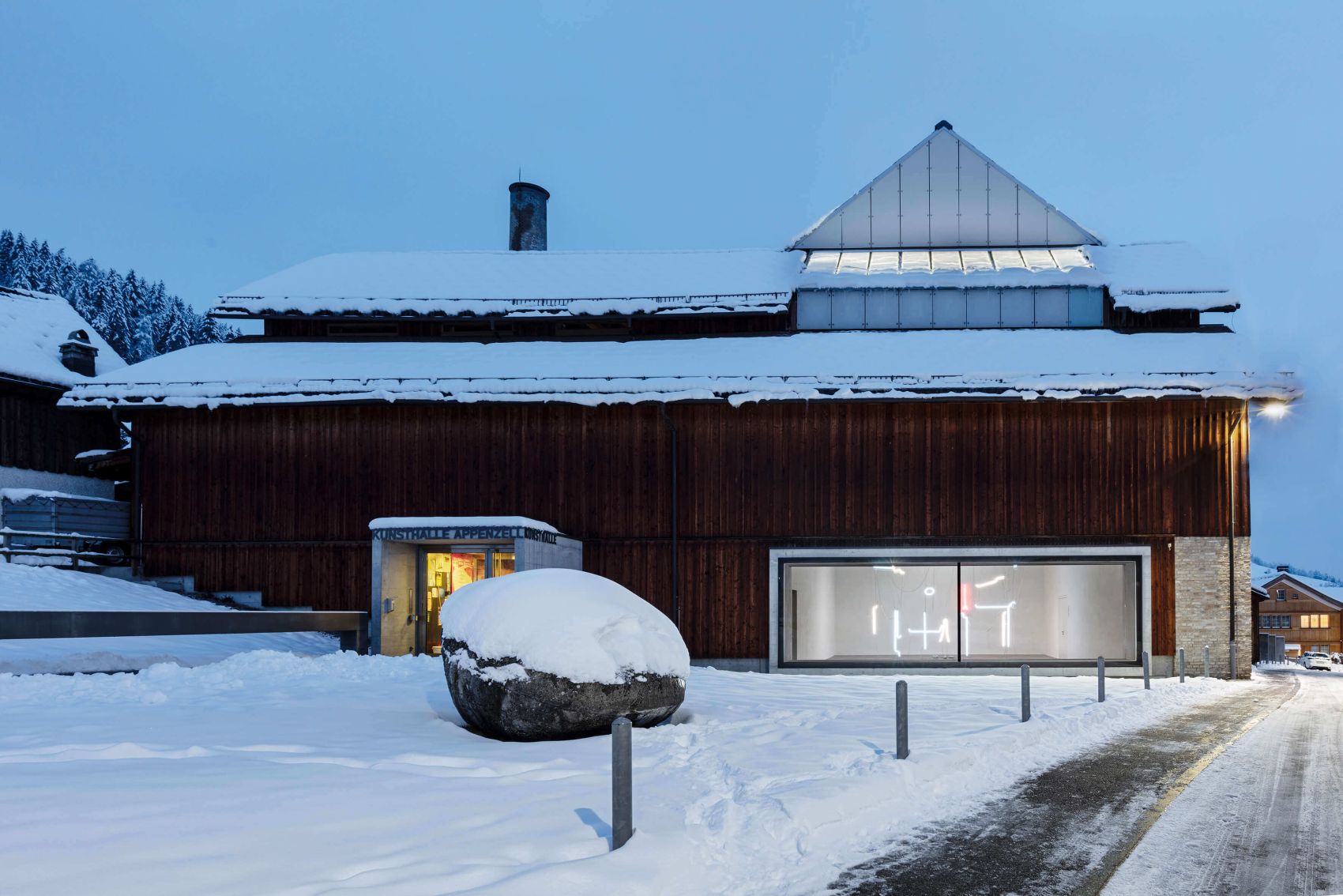 KunsthalleAppenzell_2023_srohner Kunsthalle Appenzell / Photo: Stefan Rohner