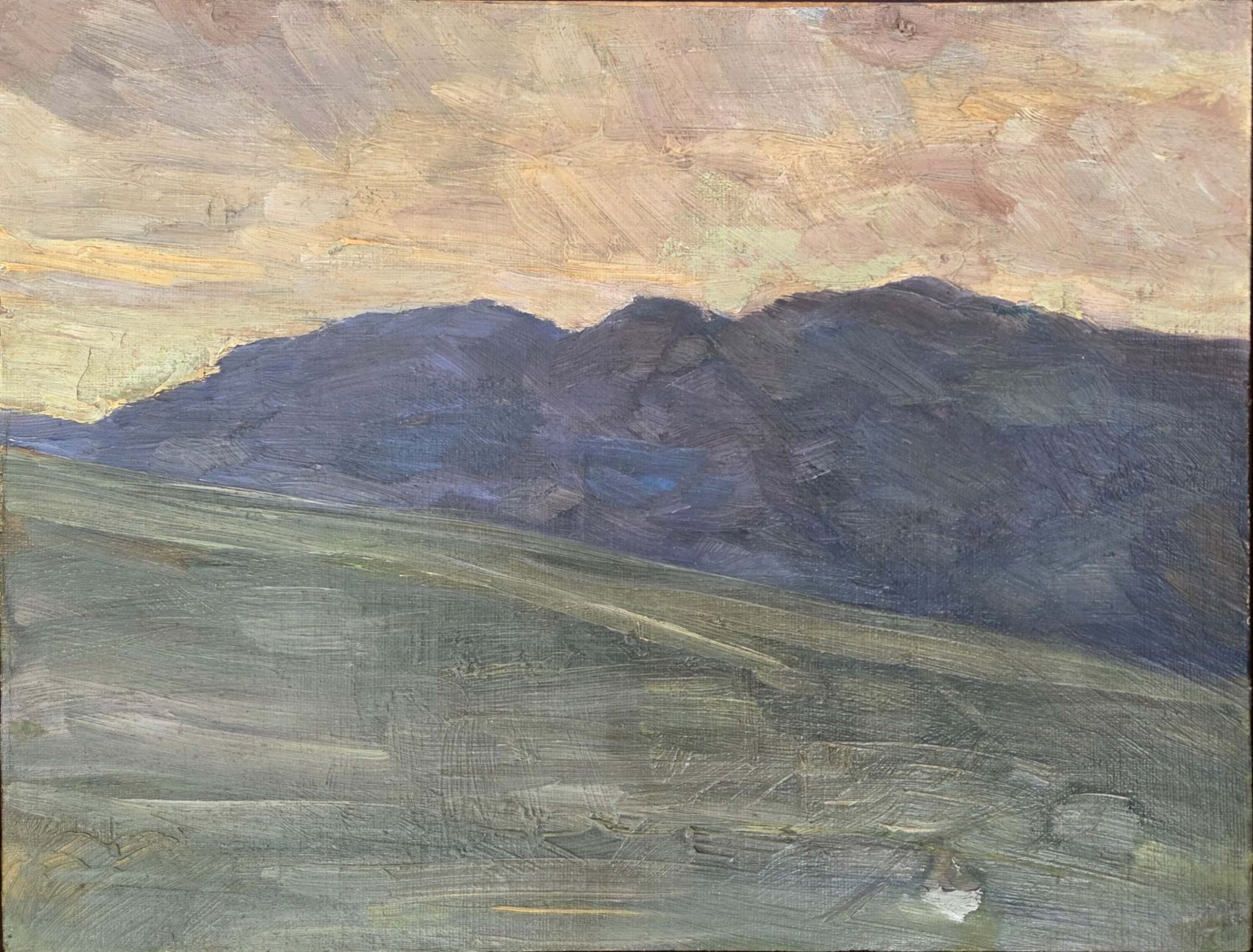 Carl August Liner, Appenzeller Landschaft beim Einnachten, o.J. / undated Carl August Liner, Appenzeller Landschaft beim Einnachten, o.J. / undated