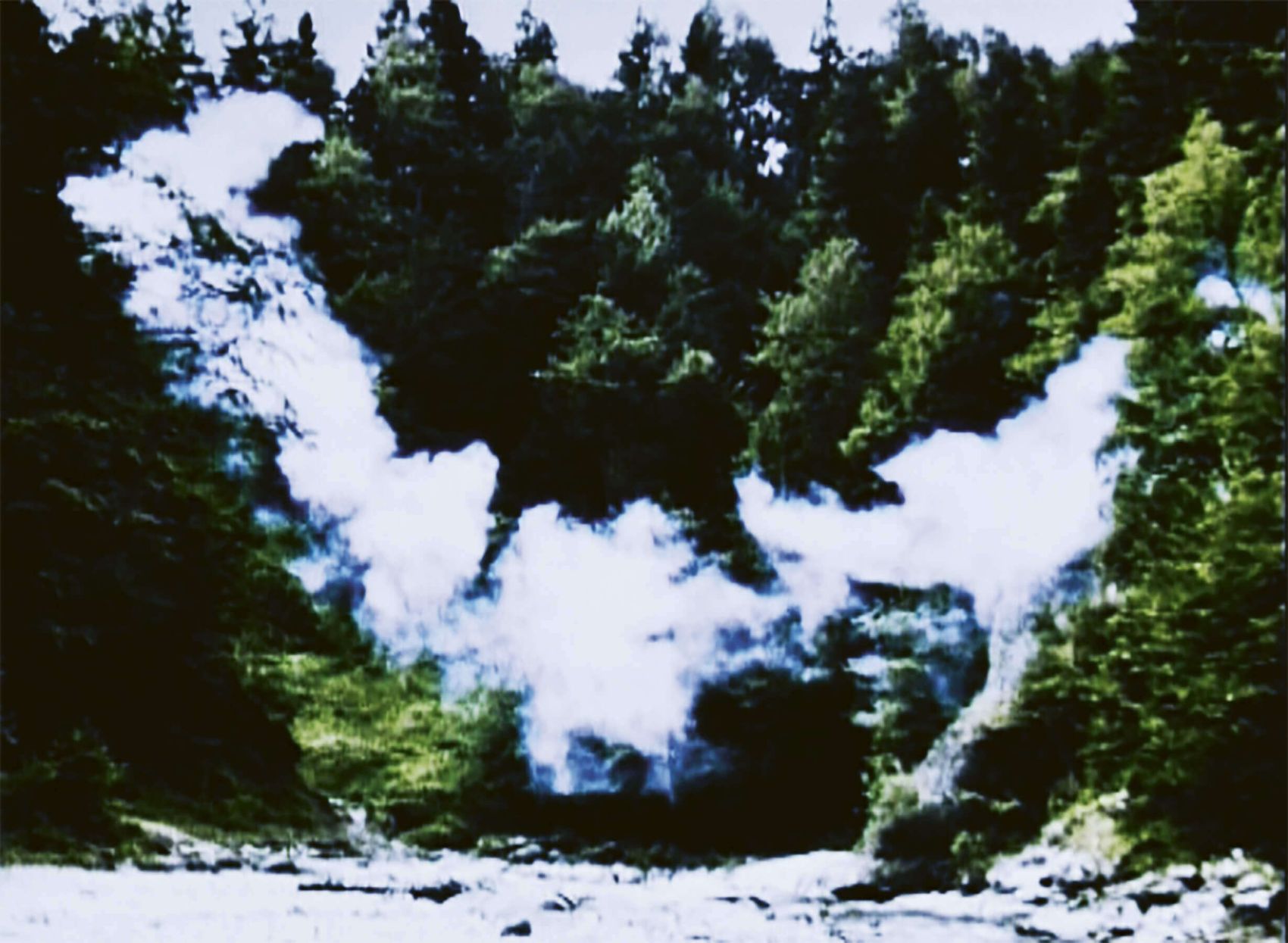 Roman Signer, Bogen (Arc, 1978), Weissbad (AI, CH), Super 8 film, camera: Roman Signer, ©Roman Signer