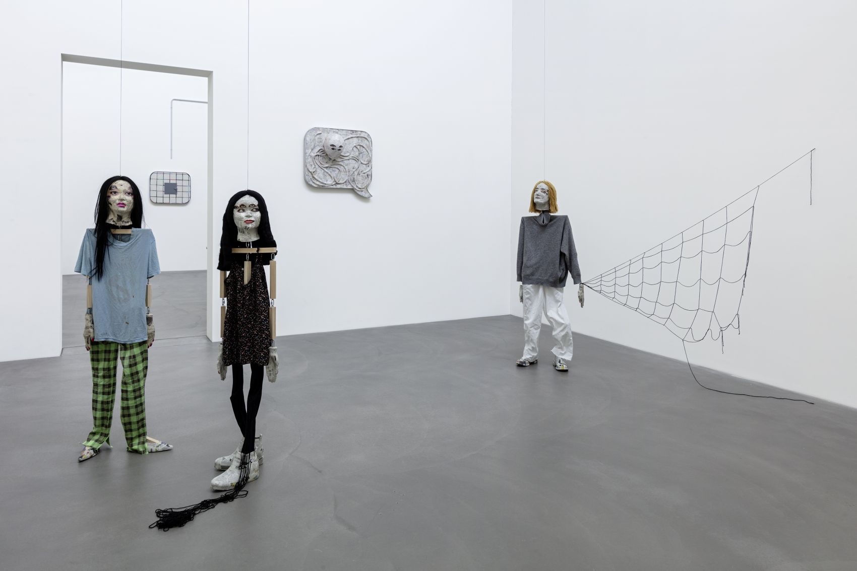 Exhibition view, Liz Craft. Between you and me, 29.10.2023 - 25.2.2024, Kunstmuseum Appenzell, photo: Stefan Rohner