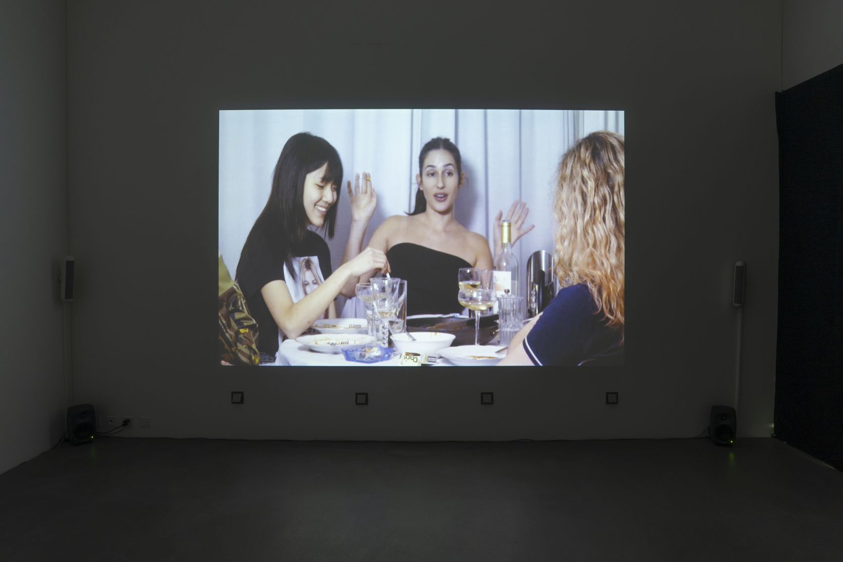 Plattform 24 TEREZA GLAZOVA, Feelings deluxe (Thilda and Kyu; Morea; Loli; Fabiola; Olivia and Nicole; Carlo, Kyu, Olivia and Nicole; Emma), 2024, Exhibition view Plattform24, Kunstmuseum Appenzell, ©Claude Barrault