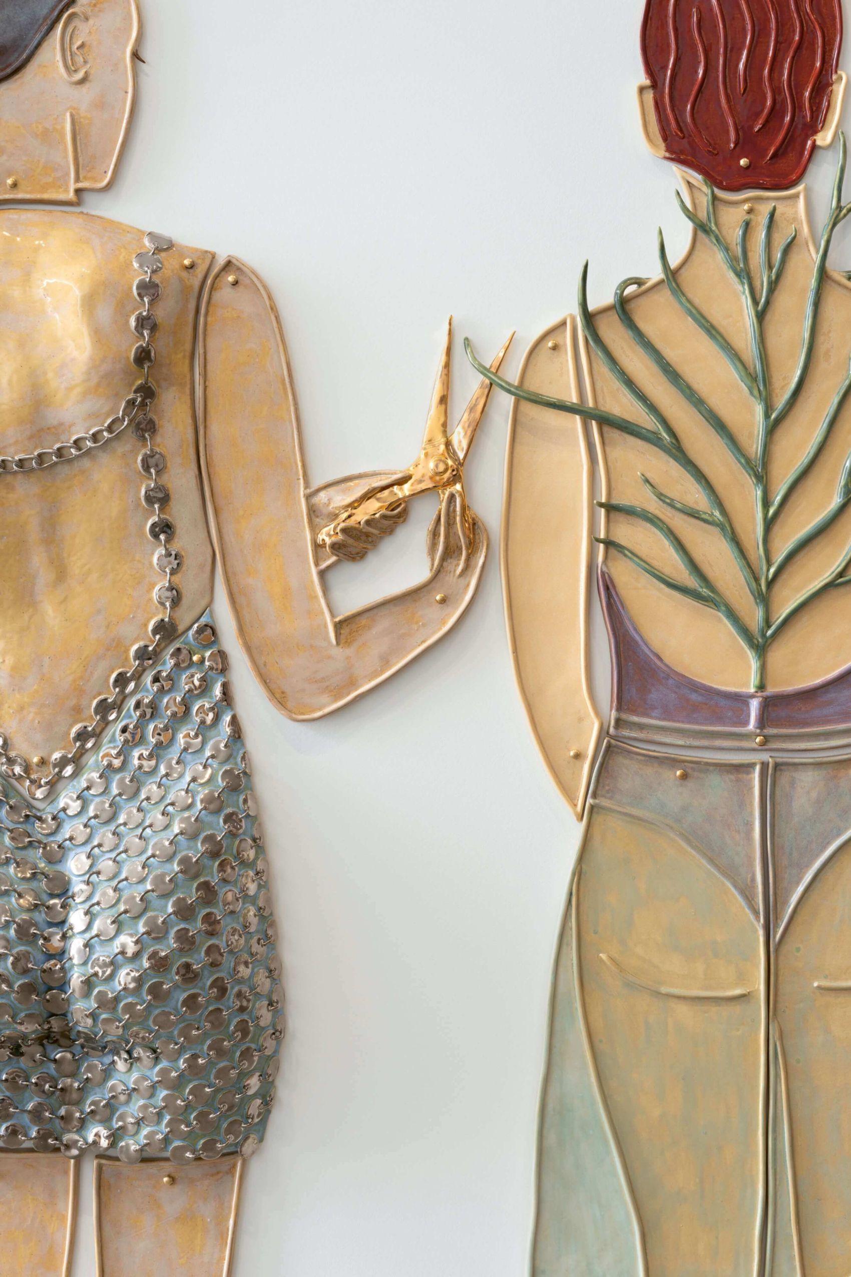 Paloma Proudfoot, Gardening (Detail), 2024, Sammlung Stadler, Courtesy the artist and Soy Capitan, photo: Nicolas Brasseur