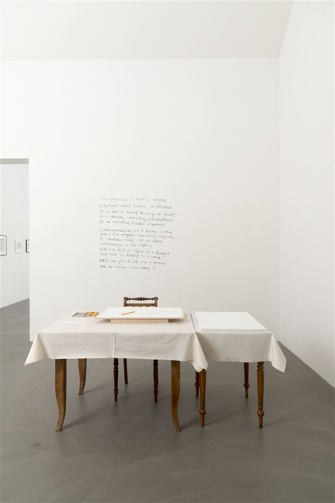 Ausstellungsansicht, Jonathan Bragdon. DASEIN, 28.8. – 27.11.2016, Kunstmuseum Appenzell, Foto Urs Baumann