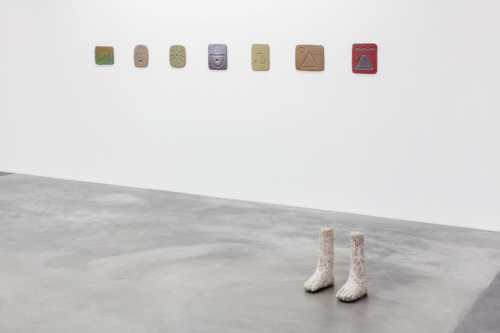 Ausstellungsansicht, Zora Berweger. Greeting the Unseen, Kunsthalle Appenzell, 29.10.2023 – 14.4.2024, Foto: Stefan Rohner