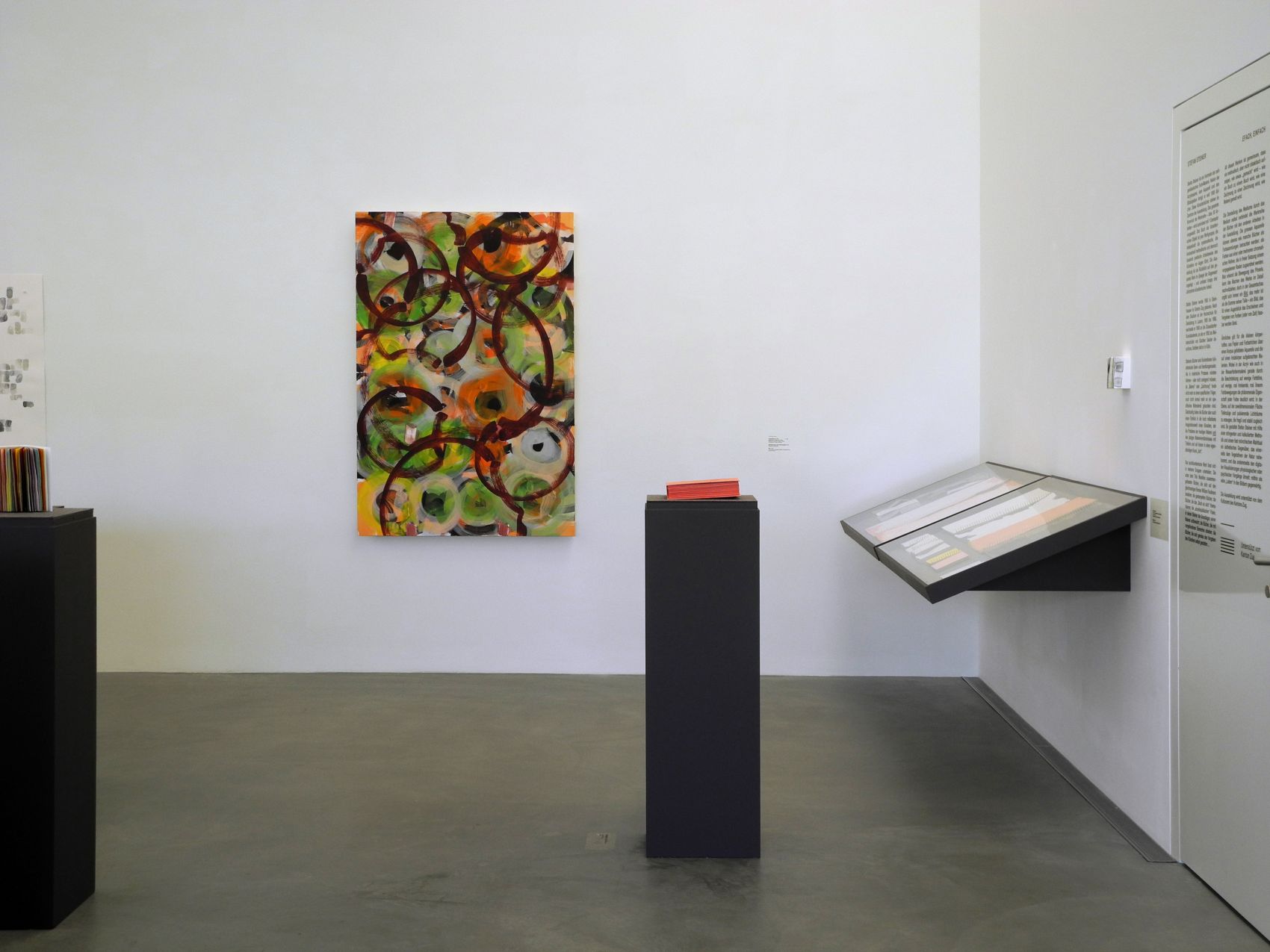 Ausstellungsansicht, Stefan Steiner. EFACH EINFACH, 8.5. – 1.9.2013, Kunstmuseum Appenzell, Foto KMA