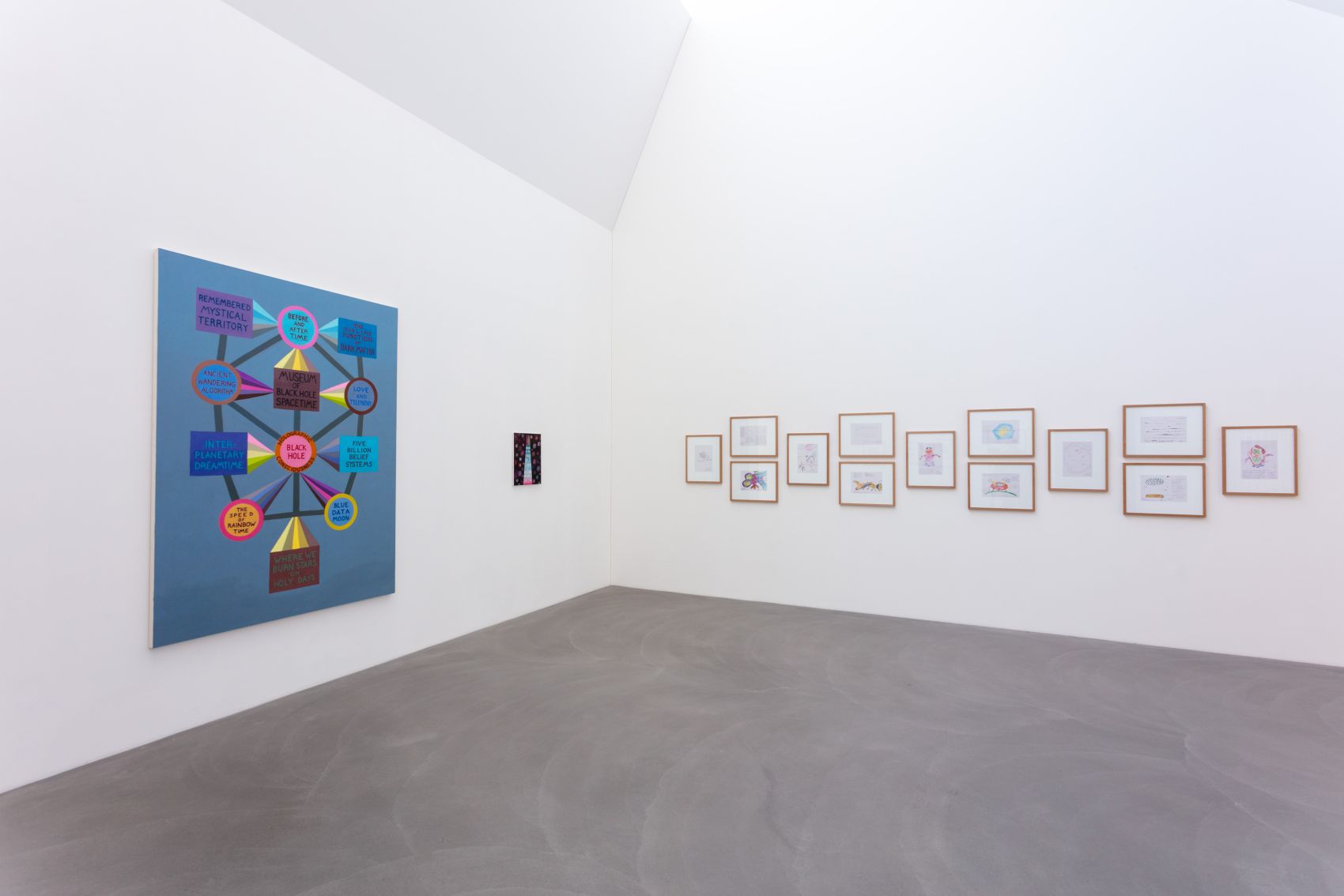 Ausstellungsansicht R.A.W. or the sirens of Titan, 3.4. – 16.10.2022, Kunstmuseum / Kunsthalle Appenzell, Foto: KMA